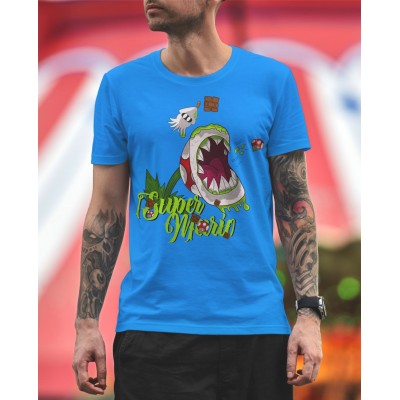 Мъжка тениска Super Mario -  Piranha plant
